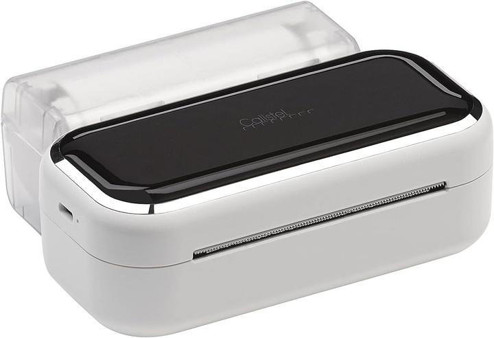 Immagine prodotto Callstel Stampante termica fotografica a batteria XL mobile, Android, iOS, Bluetooth, App, 80mm (Bianco e nero)