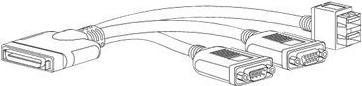 Actual product image Cisco Video/USB/serial cable - US