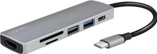 Produktbild LogiLink UA0343 (USB-C, 6 Ports)
