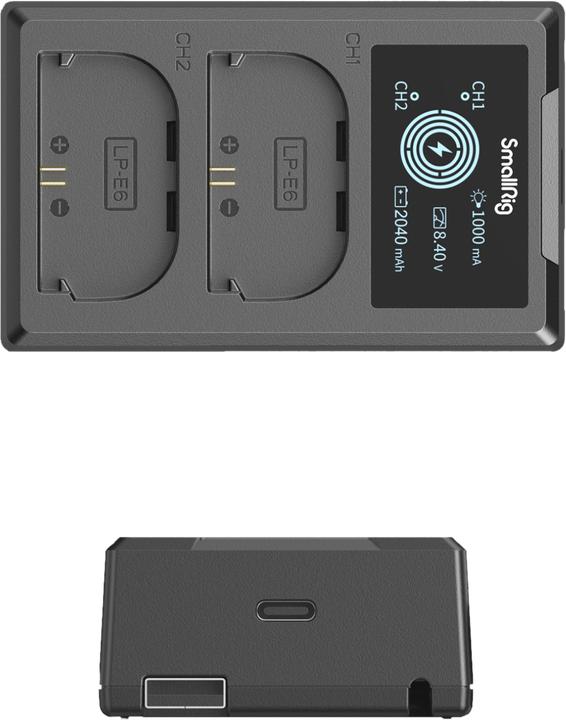 Actual product image SmallRig 4084 LP E6NH Camera Battery Charger (Camera battery charger)