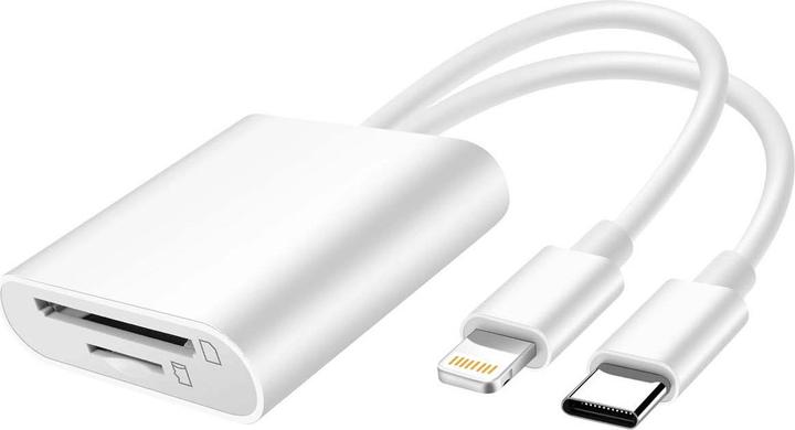 LinQ Universal SD Reader Adapter (USB-C, Lightning)