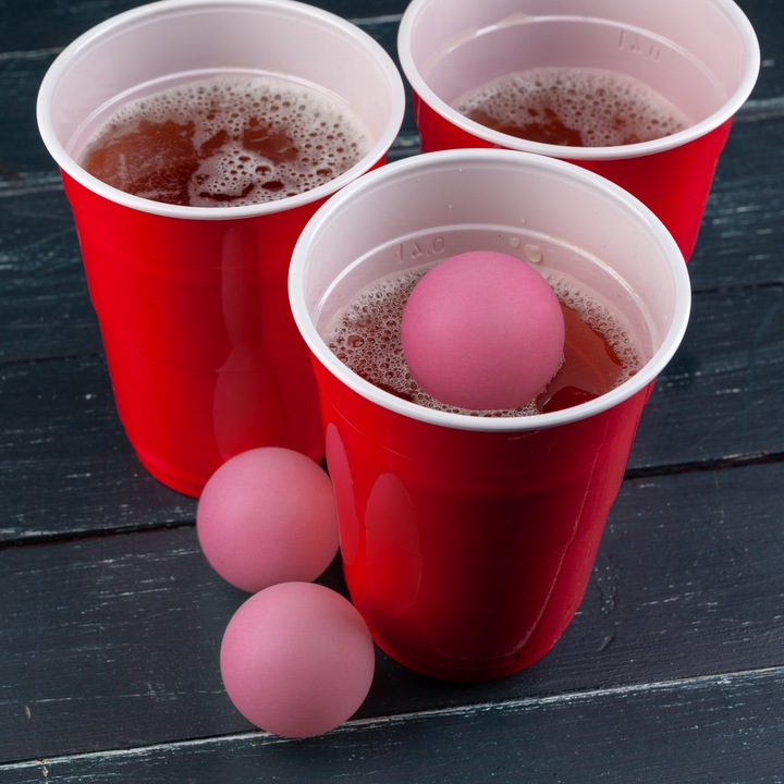 Actual product image Relaxdays 100x Beer Pong Balls (100 pcs.)
