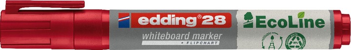 Produktbild Edding Whiteboard Marker 28 EcoLine (Rot, 3 mm, 1 x)