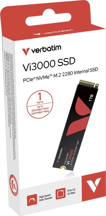 Image du produit Verbatim Vi3000 (1000 Go, M.2 2280)