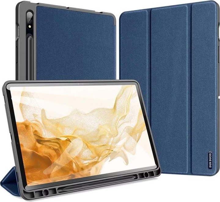 Actual product image Dux Ducis Domo Tablet Cover with Multi-Angle Stand and Smart Sleep for Samsung Galaxy Tab S7 (Galaxy Tab S7, Galaxy Tab S8)
