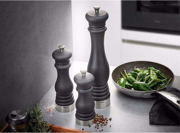 Immagine prodotto GEFU Macina sale o pepe FLAVIO M, nero (Sale, Pepe)