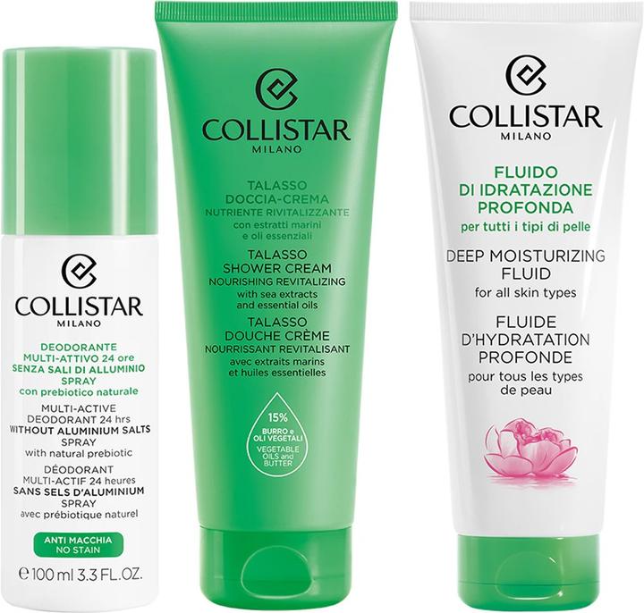 Actual product image Collistar Deep Moisturizing Fluid Travel Kit (Body care set)
