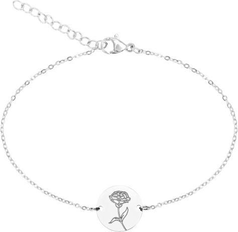 Produktbild HCA Armband - "Your Flower" - Edelstahl - Nelke (20 cm, Edelstahl)