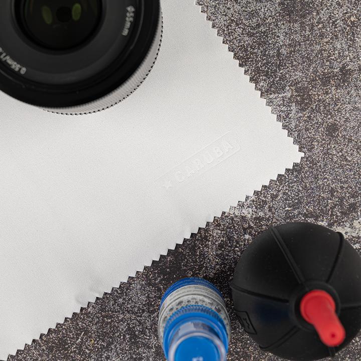 Productafbeelding Caruba Microvezel lensdoekje 20x20 wit