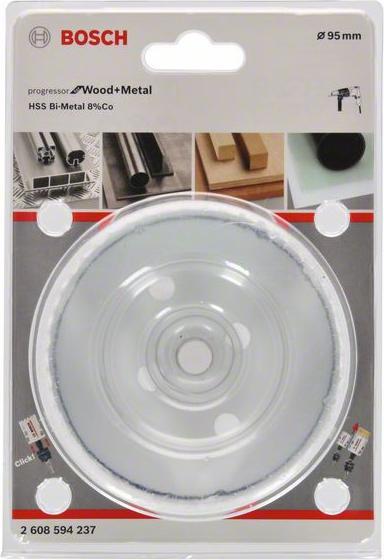 Immagine prodotto Bosch Professional Zubehör Sega a tazza Progressor per legno e metallo, 98 mm (98 millimetri)