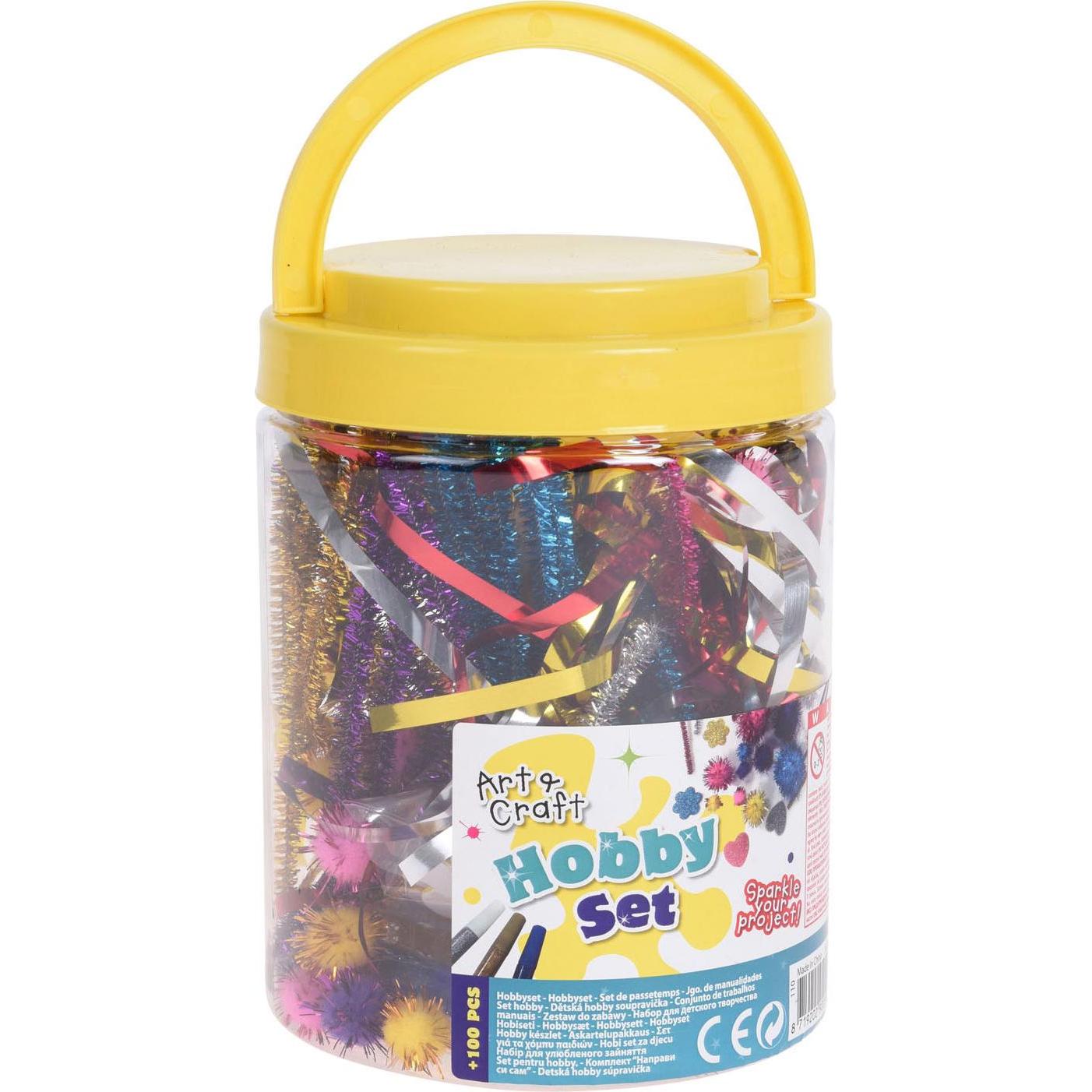 Art & Craft Set Hobby 100 pezzi