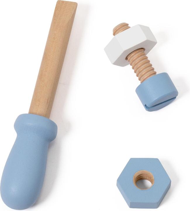 Image du produit Classic World Ceinture porte-outils en bois, 10 pcs.