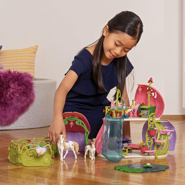 Immagine prodotto Schleich Casa dei fiori scintillante con unicorni, S