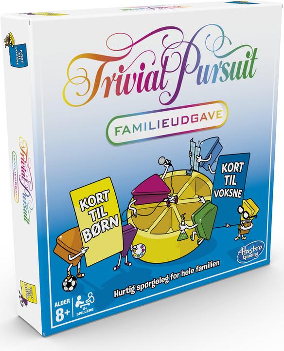 Produktbild Hasbro Trivial Pursuit Family Edition Brettspiel Trivia (Dänisch)