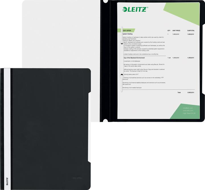 Actual product image Leitz Standard plastic stapler (A4, 1 x)