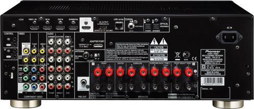 Produktbild Pioneer VSX-921-K, 7.1 AV-Receiver, DLNA, Airplay, 3D