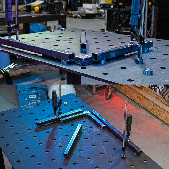 Produktbild Stahlwerk Spannbolzen D22 mm für Schweisstische und Lochplatten, hoch belastbar