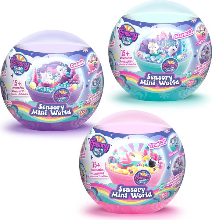 Actual product image Canal Toys So Sensory - Cosmic Mini World Surprise Ball (202403)