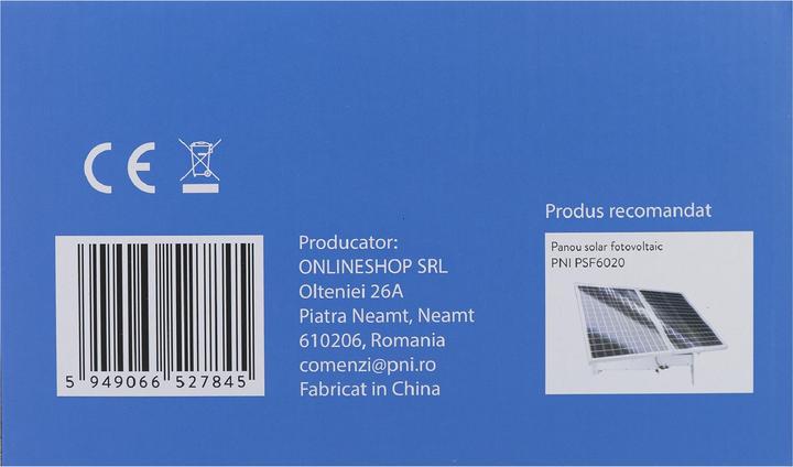 Immagine prodotto PNI Telecamera di videosorveglianza PTZ IP65 live da 5 MP, GSM 4G, slot per scheda micro SD