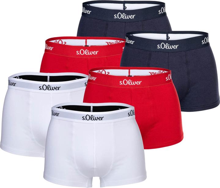Immagine prodotto S.Oliver Boxer casual elasticizzati (M, confezione da 6)