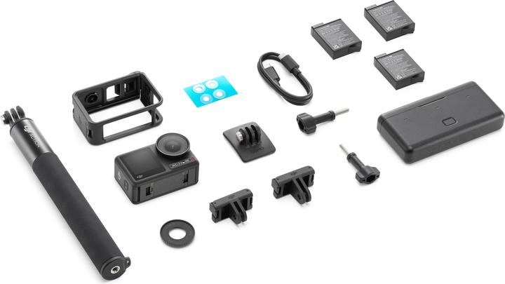 Actual product image DJI Osmo Action 4 Adventure Combo (120p, Bluetooth, Wi-Fi)