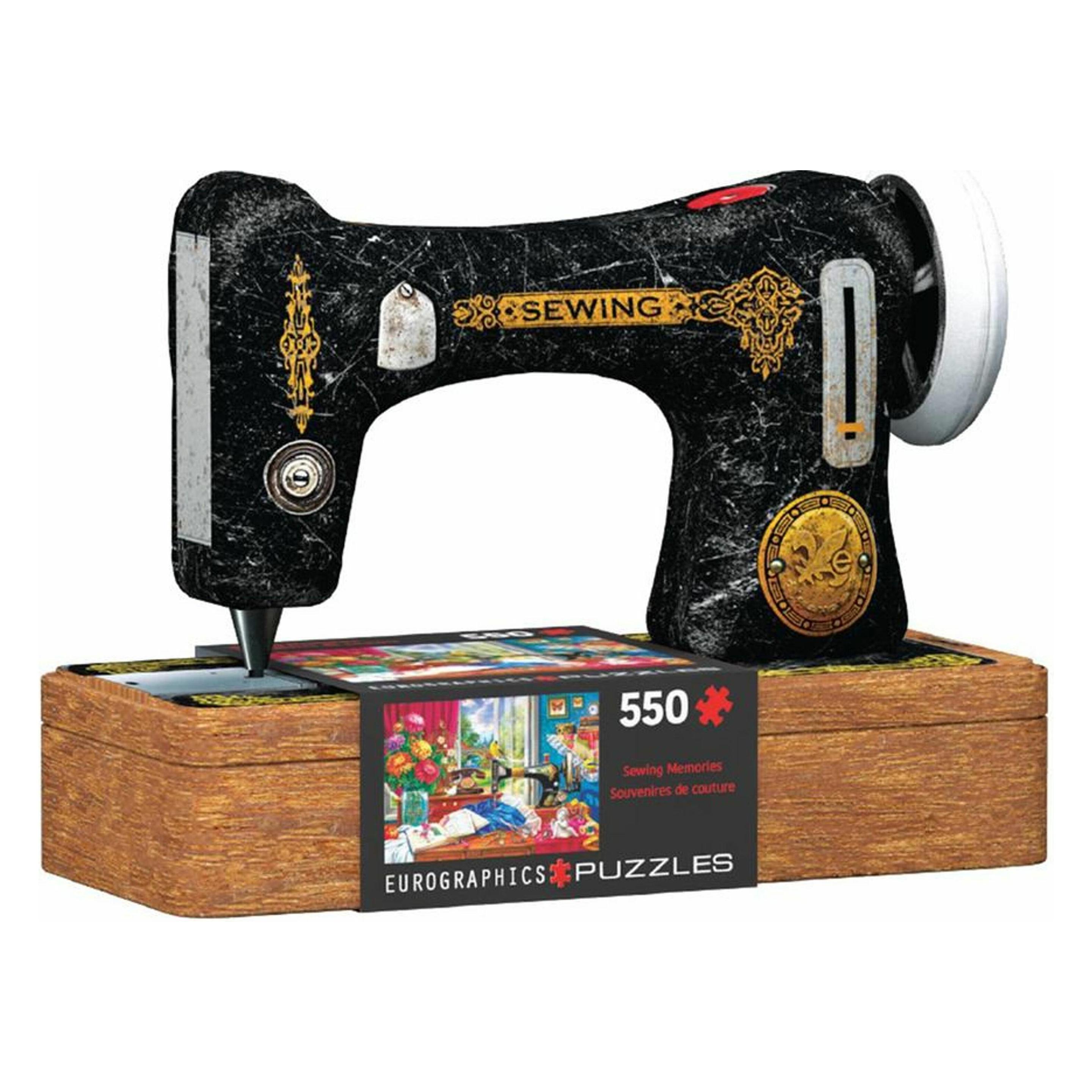 Eurographics Naaimachine - 550 Onderdelen In Blikken Doos (550 onderdelen)