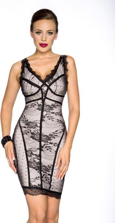 Produktbild Atixo Echtes Bandage-Shape-Kleid (L)