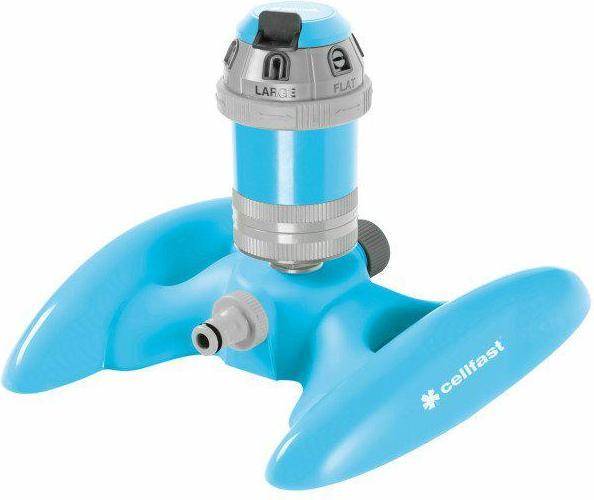 Cellfast Sector sprinkler Power IDEAL™, 6-function sprinkler on stand, watering area is 3 (Impulse, circular and sector sprinklers)