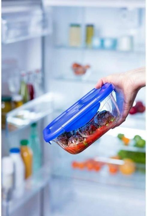 Produktbild Pyrex Stapelbares luftdichtes Küchenbehälterset Cook & Go rechteckig 0,8 L 5 Stücke (0.80 l)