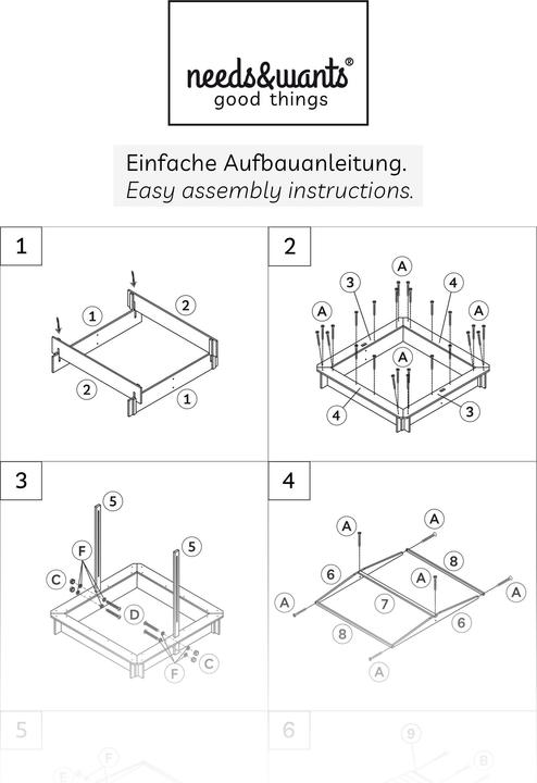 Immagine prodotto Needs&Wants Sunplaya4" con tetto e copertura