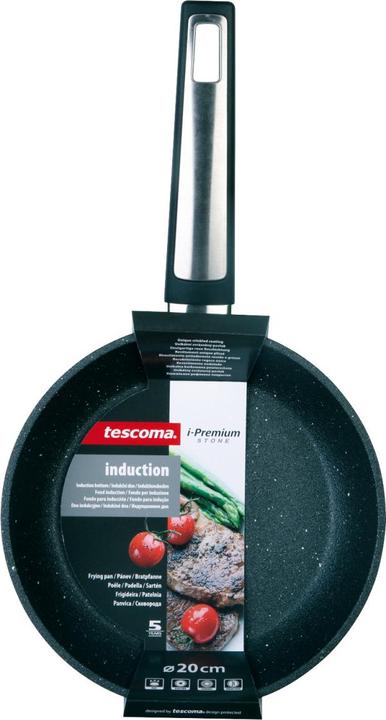 Actual product image Tescoma Frying pan i-PREMIUM Stone ø 20 cm (Frying pan, Aluminium, 20 x 8 cm)