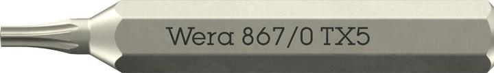 Productafbeelding Wera 867 Micro Bits TX 5 x 30mm