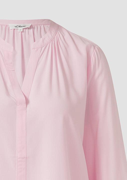 Immagine prodotto s.Oliver Bluse Weiche Viskose-Bluse mit Raffung (46)