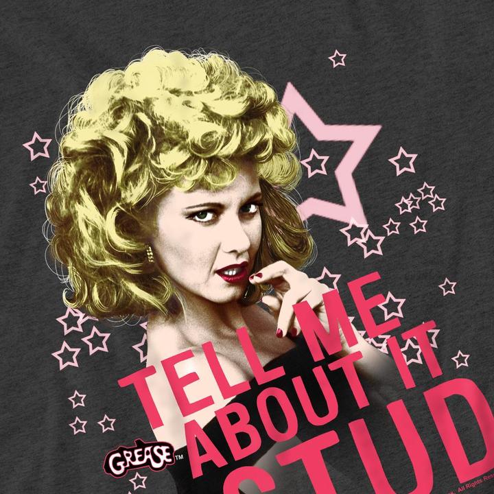 Image du produit Grease - T-shirt TELL ME ABOUT IT STUD - Adulte (M)