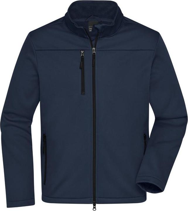 Actual product image James & Nicholson Mens Soft Shell Jacket (L)