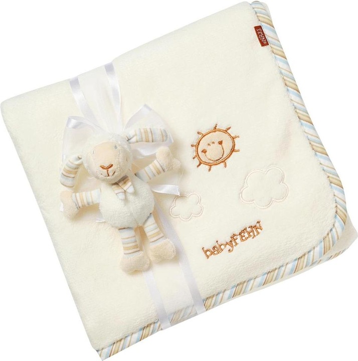 Actual product image Fehn Cuddleblanket sheep (100 x 75 cm)