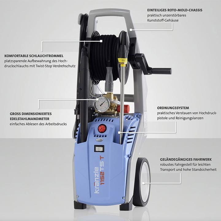 Produktbild Kränzle K1152 TST (Netzbetrieb)