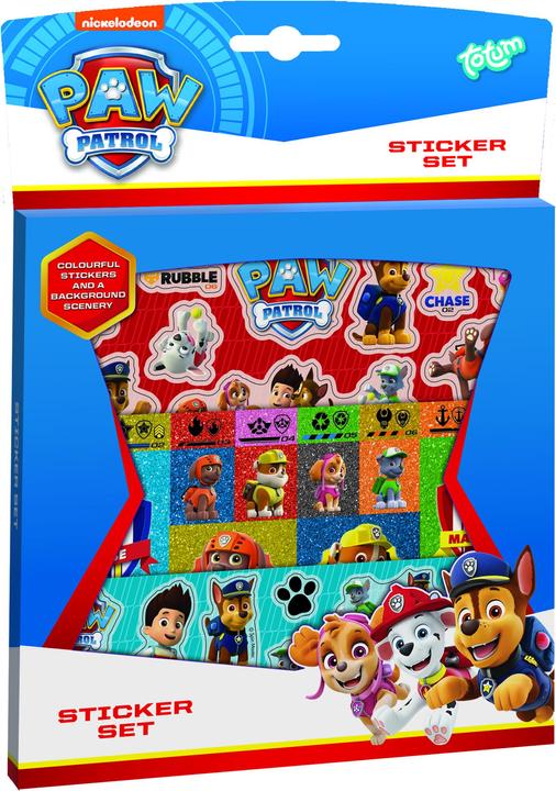 Actual product image Totum Paw Patrol Sticker Set
