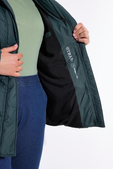 Produktbild Ulla Popken HYPRAR Steppjacke, wasserabweisend, Kapuze (50, 52)