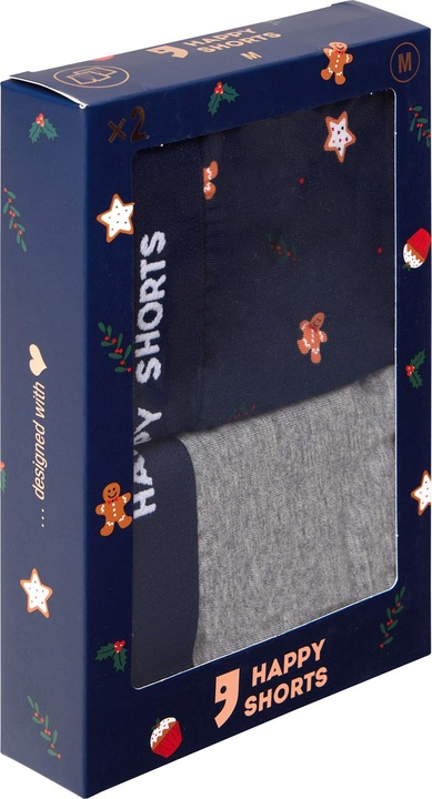 Immagine prodotto Happy shorts Pantaloni retrò XMAS (M, Confezione da 2)