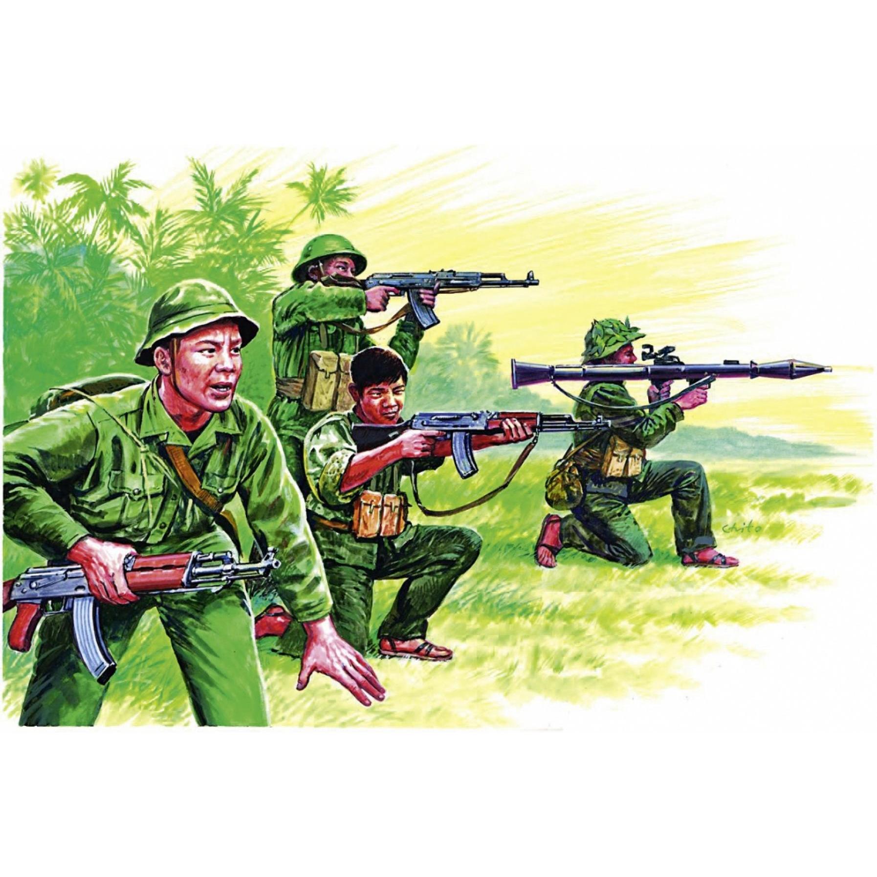 Thumbnail - Carson 1:72 Vietnamkrieg - Vietn.Armee/Vietcong