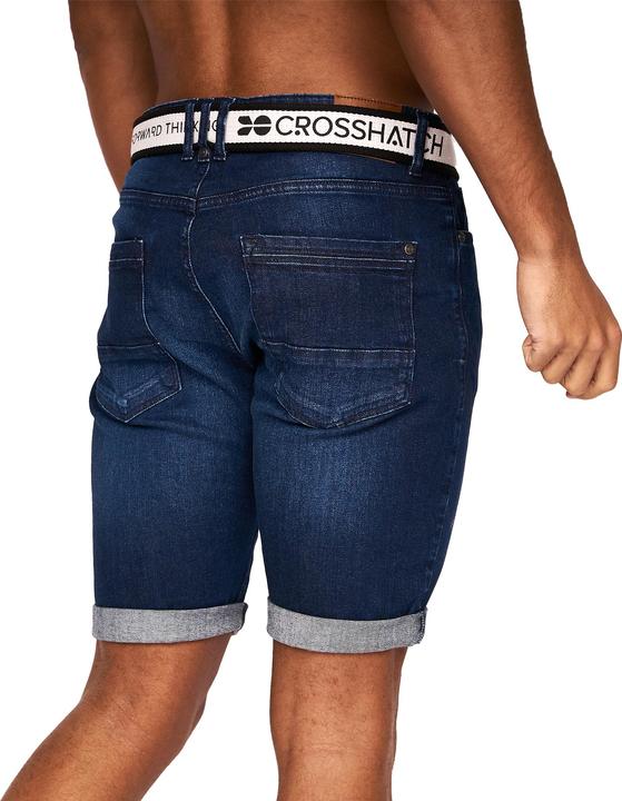 Actual product image Crosshatch Mens Reestier Denim Shorts (30)