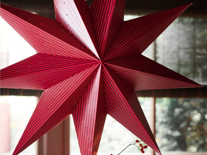 Image du produit PIP Studio Weihnachtsstern dunkelrot 60cm