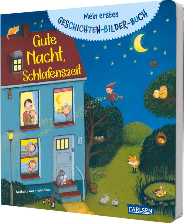 Immagine prodotto Mein erstes Geschichten-Bilder-Buch: Gute Nacht, Schlafenszeit (Tedesco, Heike Vogel, Sandra Grimm, 2024)