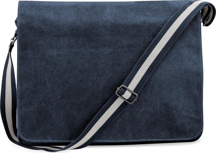 Actual product image Quadral Vintage Canvas Despatch Bag - 14 Litres