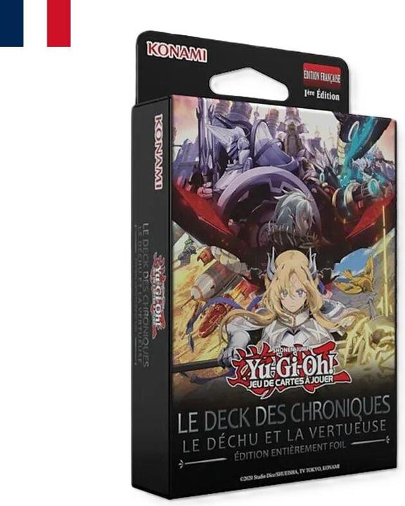 Produktbild Konami Yu-Gi-Oh! - The Chronicles Deck "The Fallen & The Virtuous - All-Foil Edition - Französisch (Französisch, Box Set & Collection)