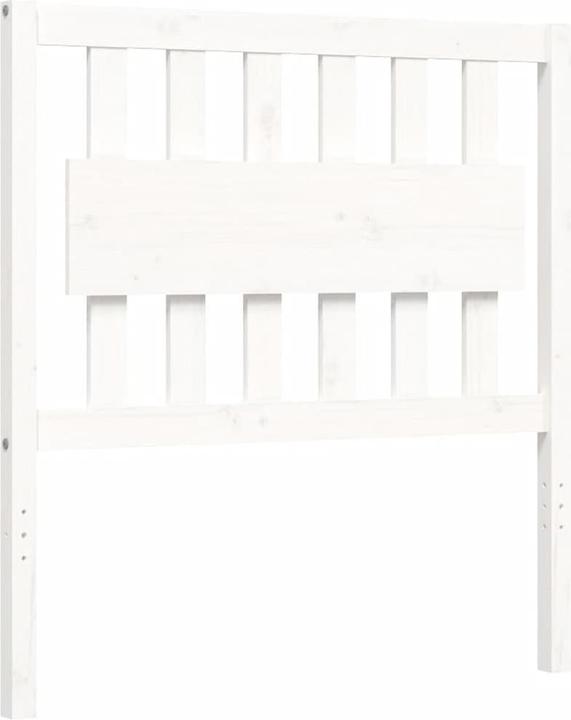 Produktbild VidaXL Massivholzbett mit Kopfteil 4FT6 Double (135 x 190 cm)