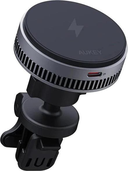 Actual product image Aukey Maglink Phone Dash Mount (15 W)