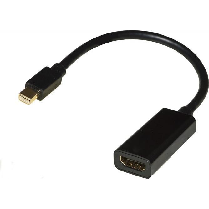 Link Adattatore Minidp-Hdmi M/F Hdmi 2.0 4Kx2k60hz Hdr Rgb4:4:4 (Hdmi, 13 Cm), Adattatore Dati + Video