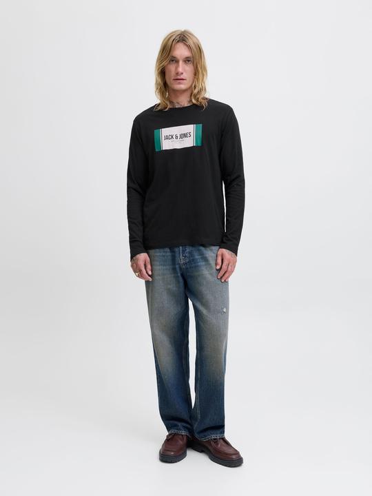 Immagine prodotto Jack & Jones Logo Langarm-T-Shirt Langarm-T-Shirt (XL)